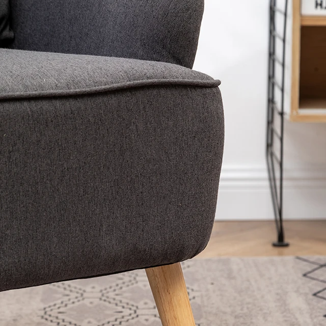 Velvet Chaise Accent Lounge Chairs Modern Living Accent Chair manufacture