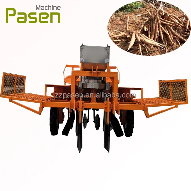 2 Rows Cassava Combine Planting Machine Cassava Planter Ridge and Flat Type