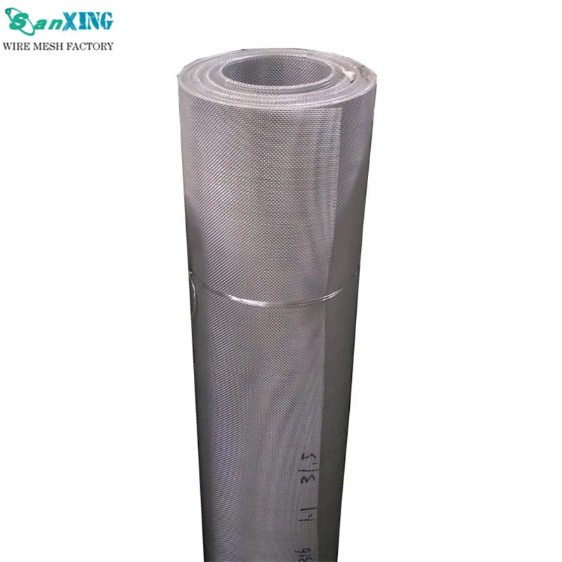 Aluminum Mosquito Net Mesh Screen Roll Insect Aluminum Alloy Wire Netting