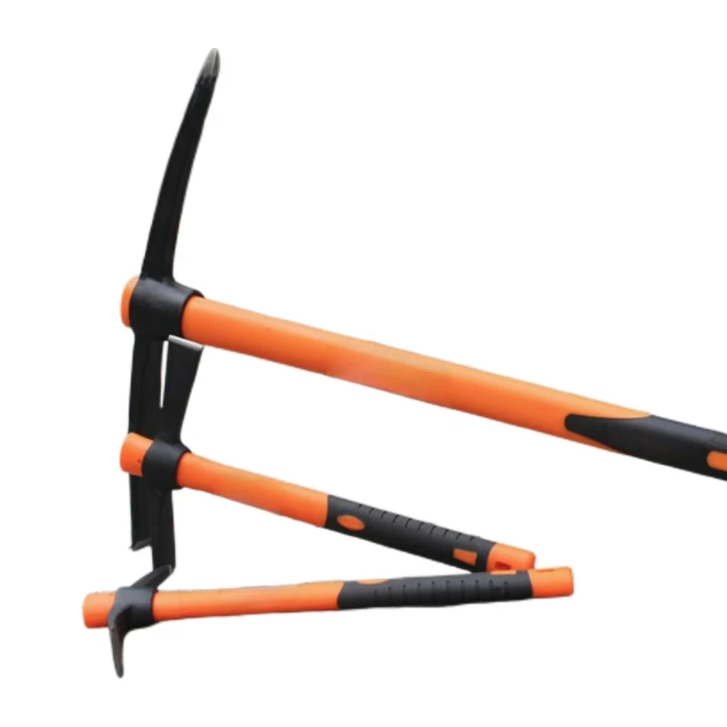 Wooden Handle Types Hand with Digging Head Garden Pickaxes Coal Mining Farming Tools Farm Pickaxe