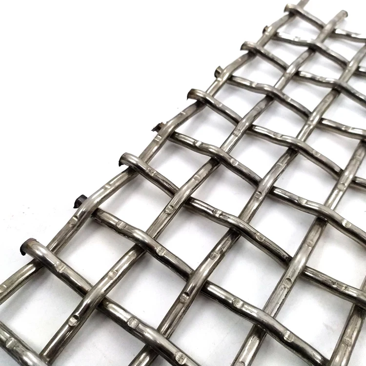 ss crimped wire mesh for decorative