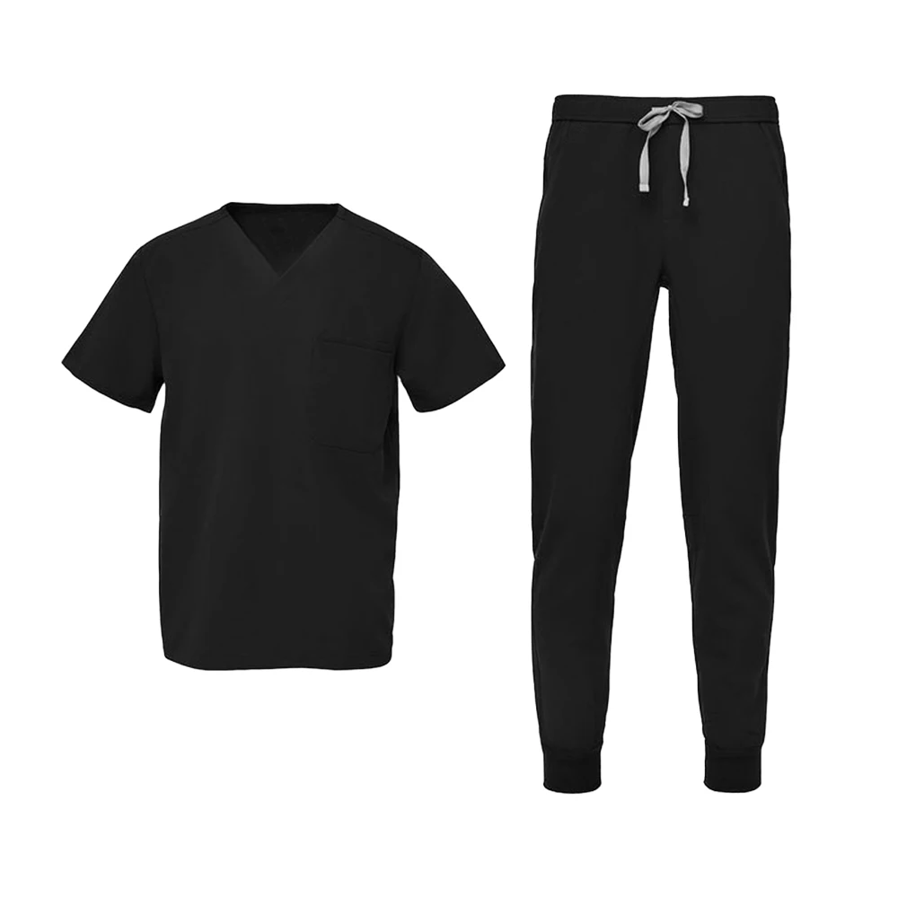 Hot Sale Nurses Scrub Uniform Custom Hospital Stretch Medical Scrubs