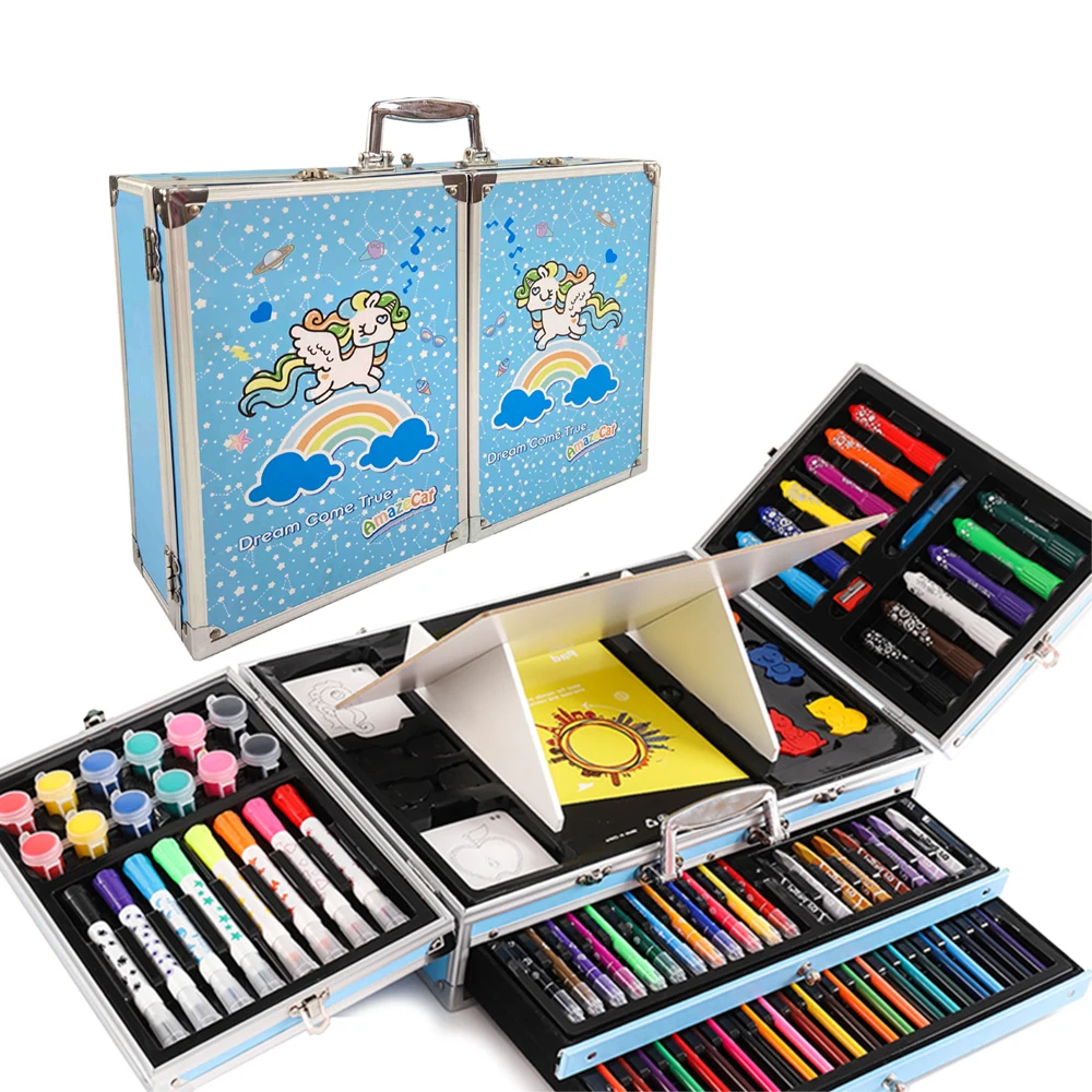 Buy Wholesale China Art Supplies Portable Aluminum Case Art Kit