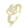 2,1 mm*6+1,8 mm*4+1,6 mm*11 Oro circón
