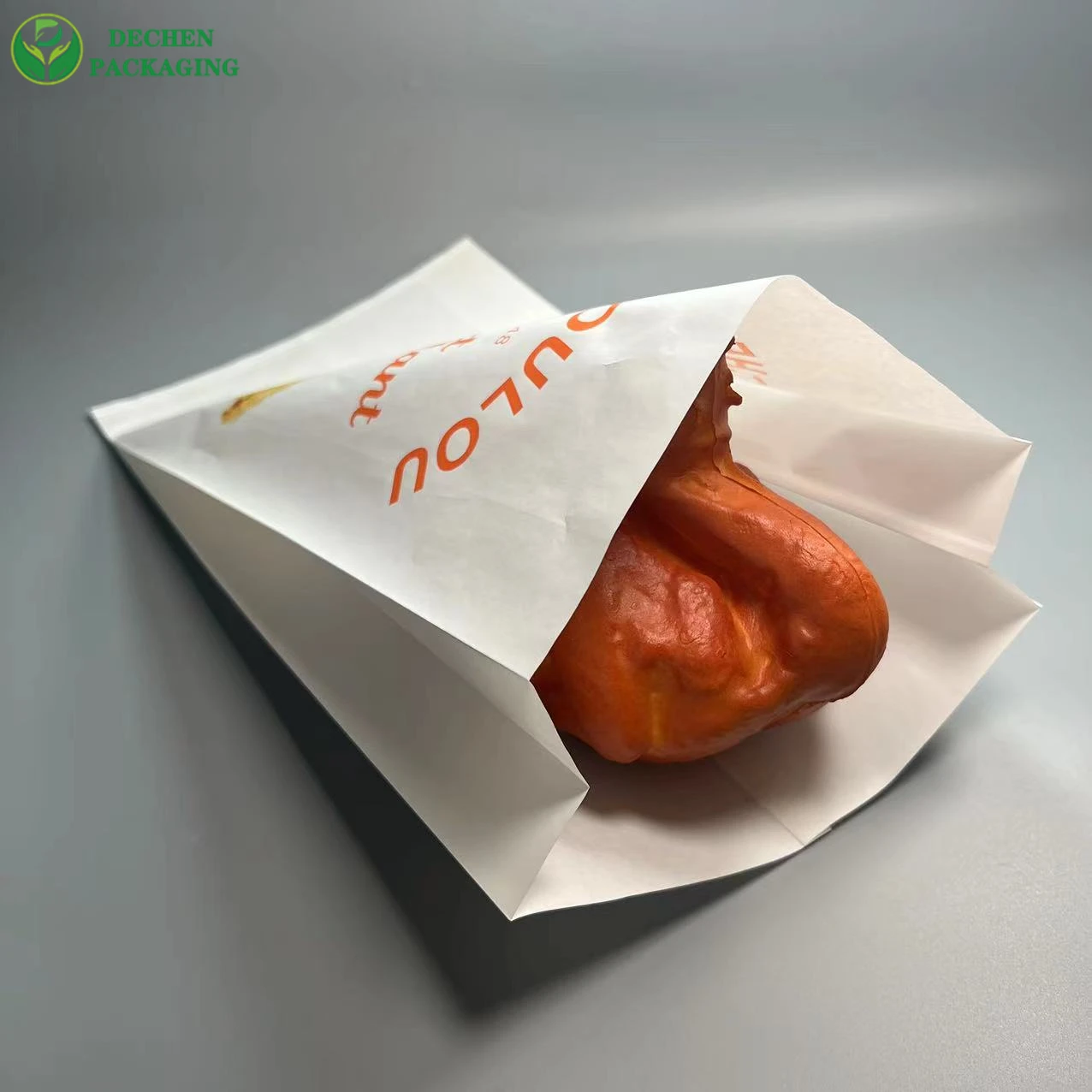 &nbsp;Snack sac en papier sac alimentaire à emporter emballage petit sac en verre