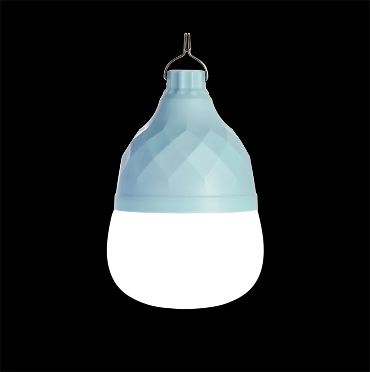 50W Portable Outdoor LED Light Bulbs Camping Hiking BBQ Outage Emergency USB Rechargeable Bulb