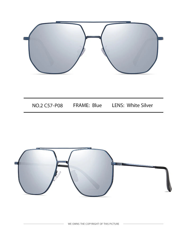 Vintage Polarized Sunglasses Fashion design