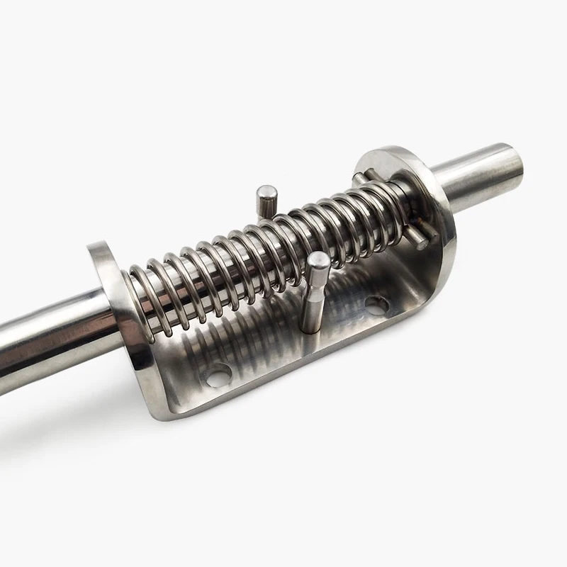 Spring Lock Barrel Heavy Duty Steel Barrel Bolt Lock - Spring Loaded Latch