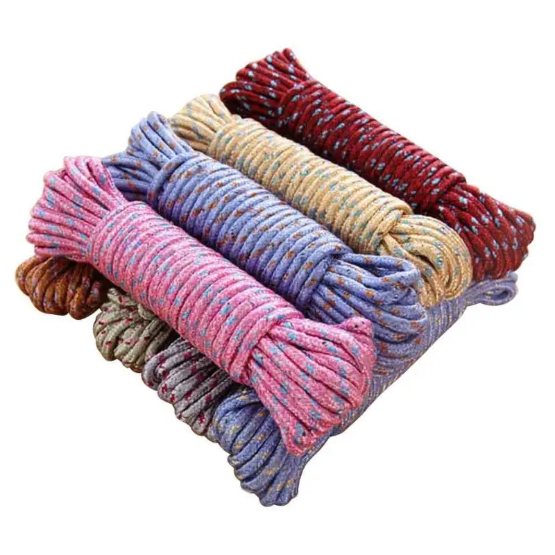 Clotheslines Hanging Rope Drying Clothes Nylon Windproof Hanger Line Cord Clotheslines Hanging Rope Drying Clothes Nylon Windproof Hanger Line Cord