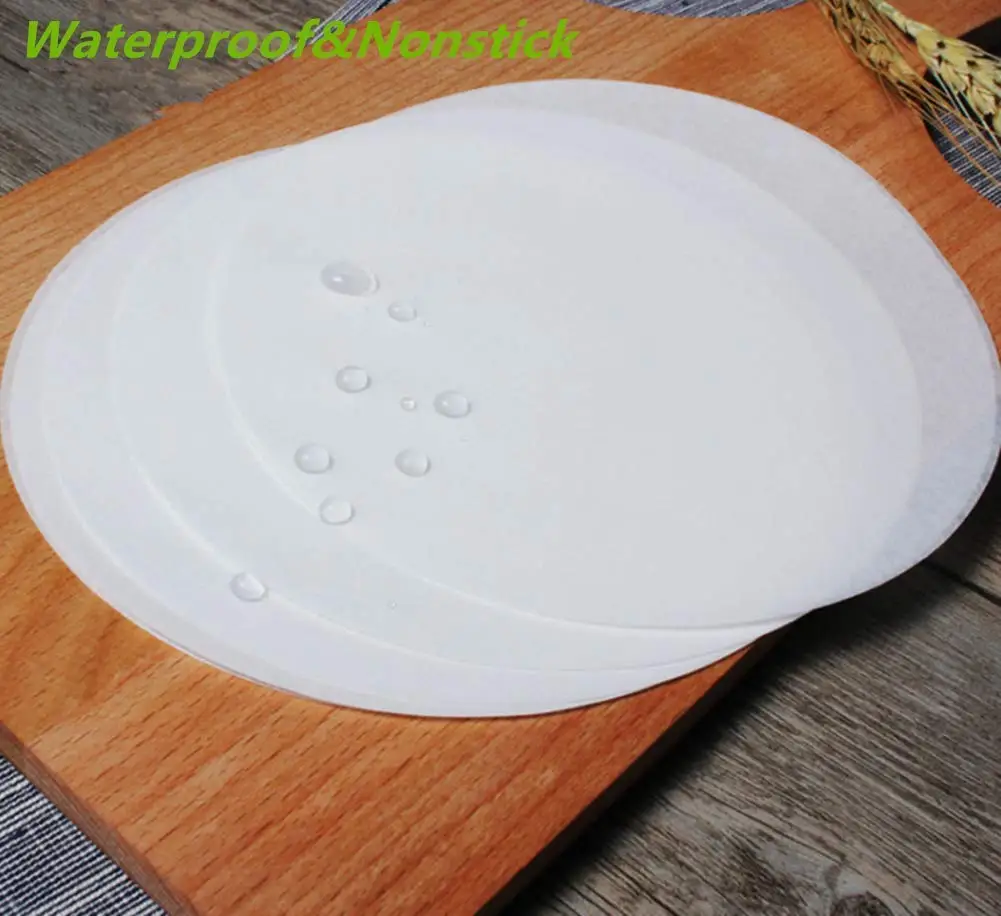 New arrival 8 inch rounds non stick baking parchment circles cake parchment rounds paper for cake pan