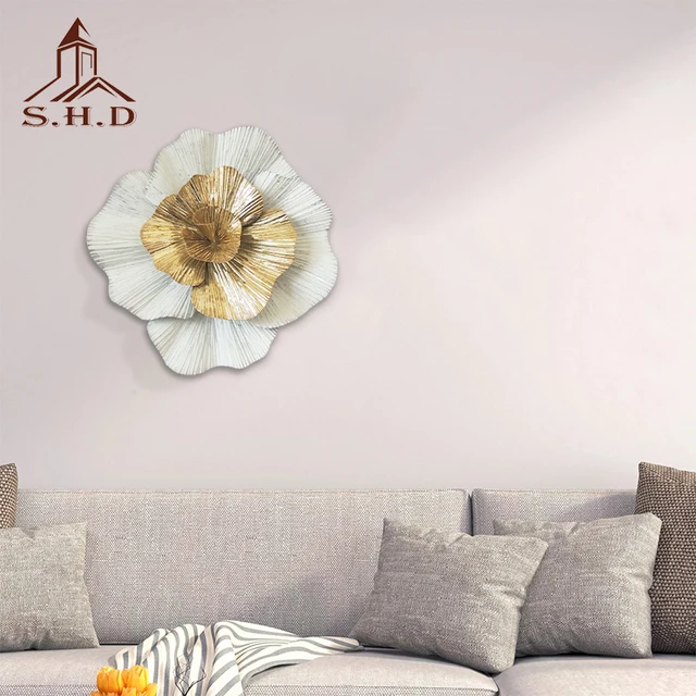 Spot metal wall art iron wall hanging is very suitable for the living room