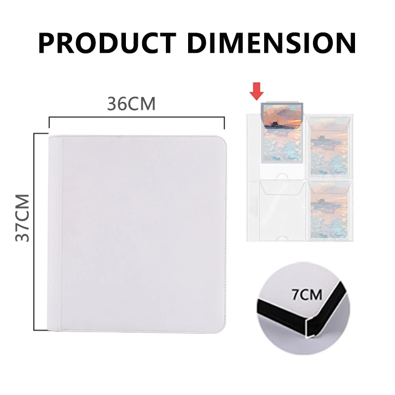 card binder target Amazon.com: CardGuard Trading Card Binder Pro-Folio – 9 Pocket Binder main image 0