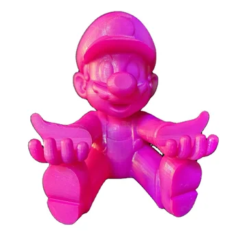 Mario version red customizable 3D printing Phone stand
