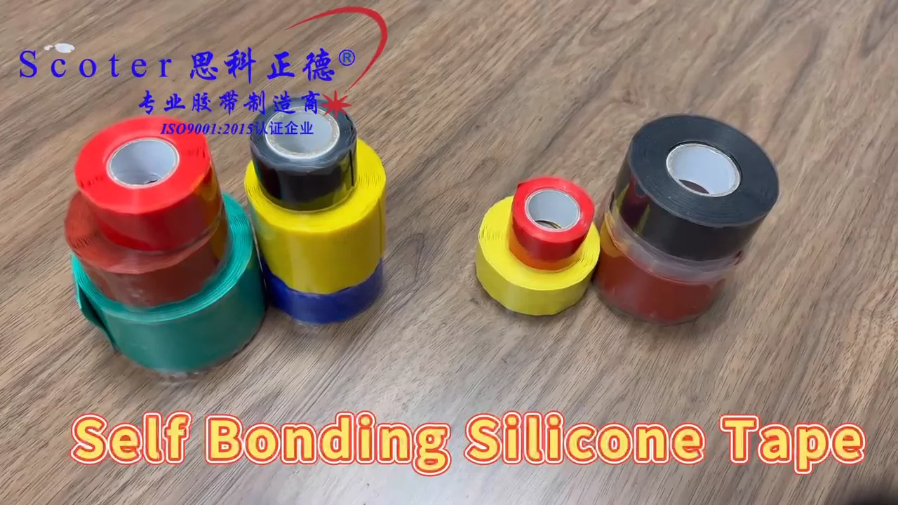 High Temperature Doublesided Self Fusing Rubber Tape Reinforced