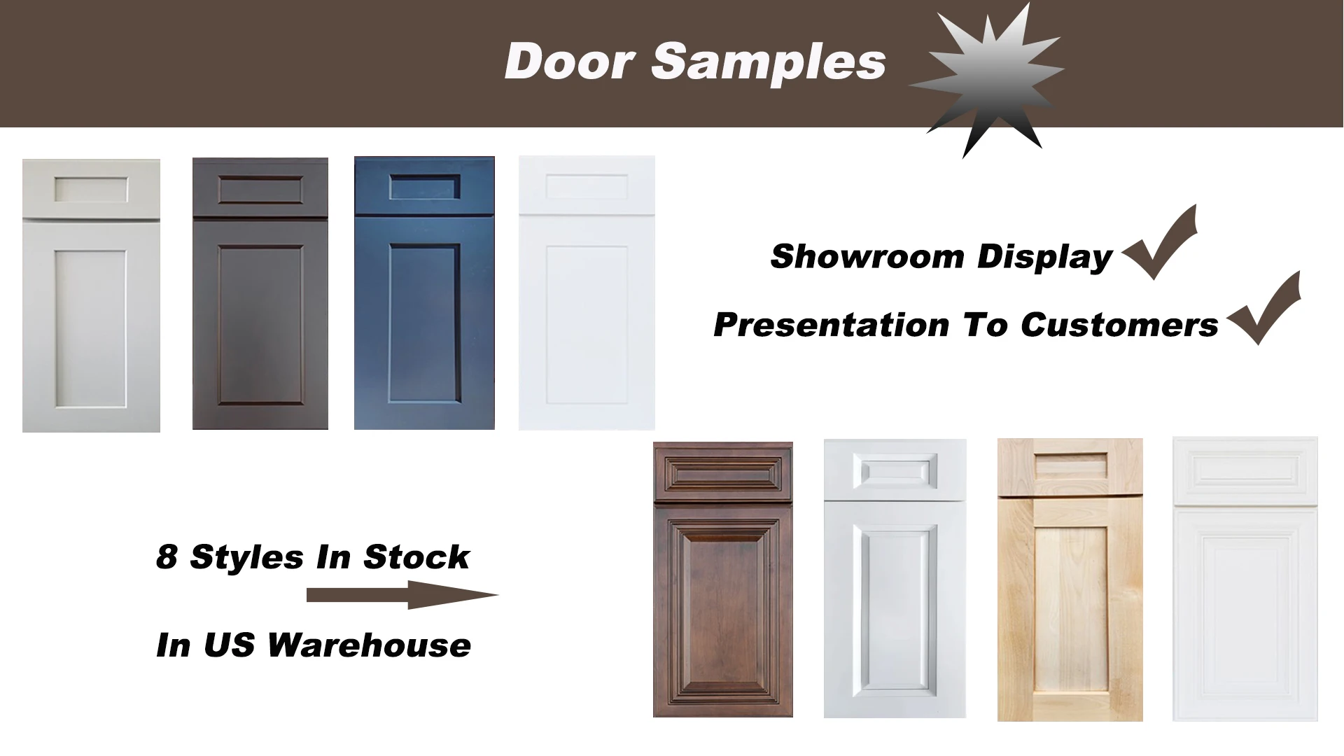 Unfinished Versa Shaker Flex Shaker Solid Birch Wood Kitchen Sample Doors Panel Us