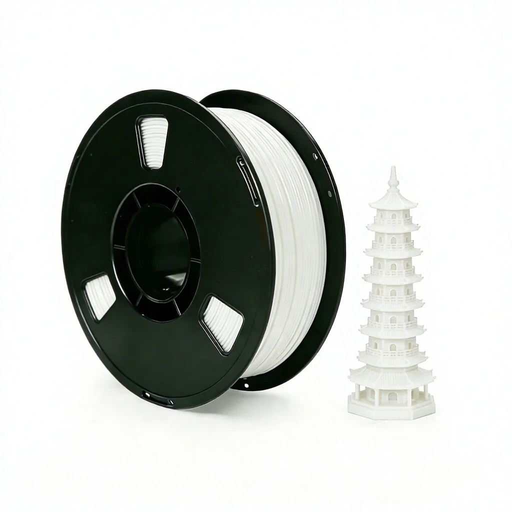 뉴마스3DP ASA 필라멘트 1.75mm, 1kg, 내후성 3D 인쇄 재료, FDM 3D 프린터용 실외 기능 부품 제작용, 보라색