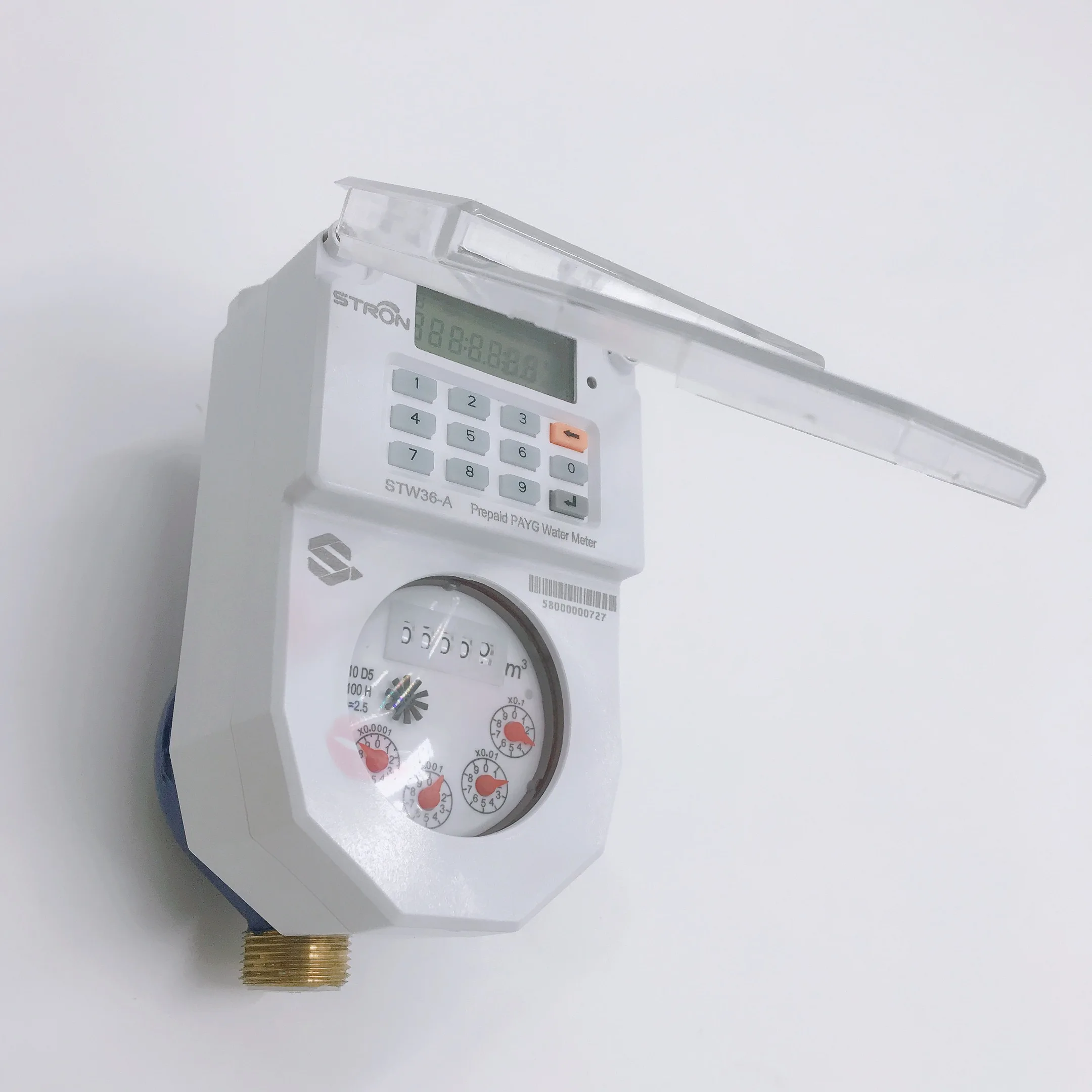 STS Standard Keypad Type Multi-Jet Prepaid Water Meter Vending Software Local Mobile Money Payment Integration IP68 OEM