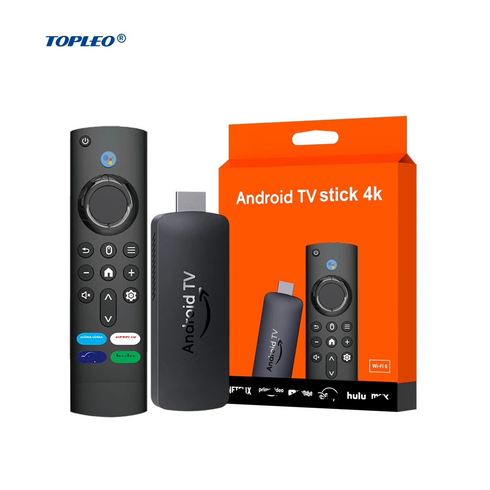 Topleo 4k Allwinner H618 Fire Stick Android TV 12 Game 4k EU Smart