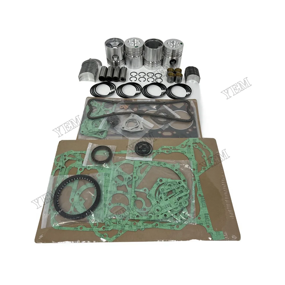 Repair Kit With Piston Rings Gaskets Bearings Fit for Perkins 4.248 Engine Parts