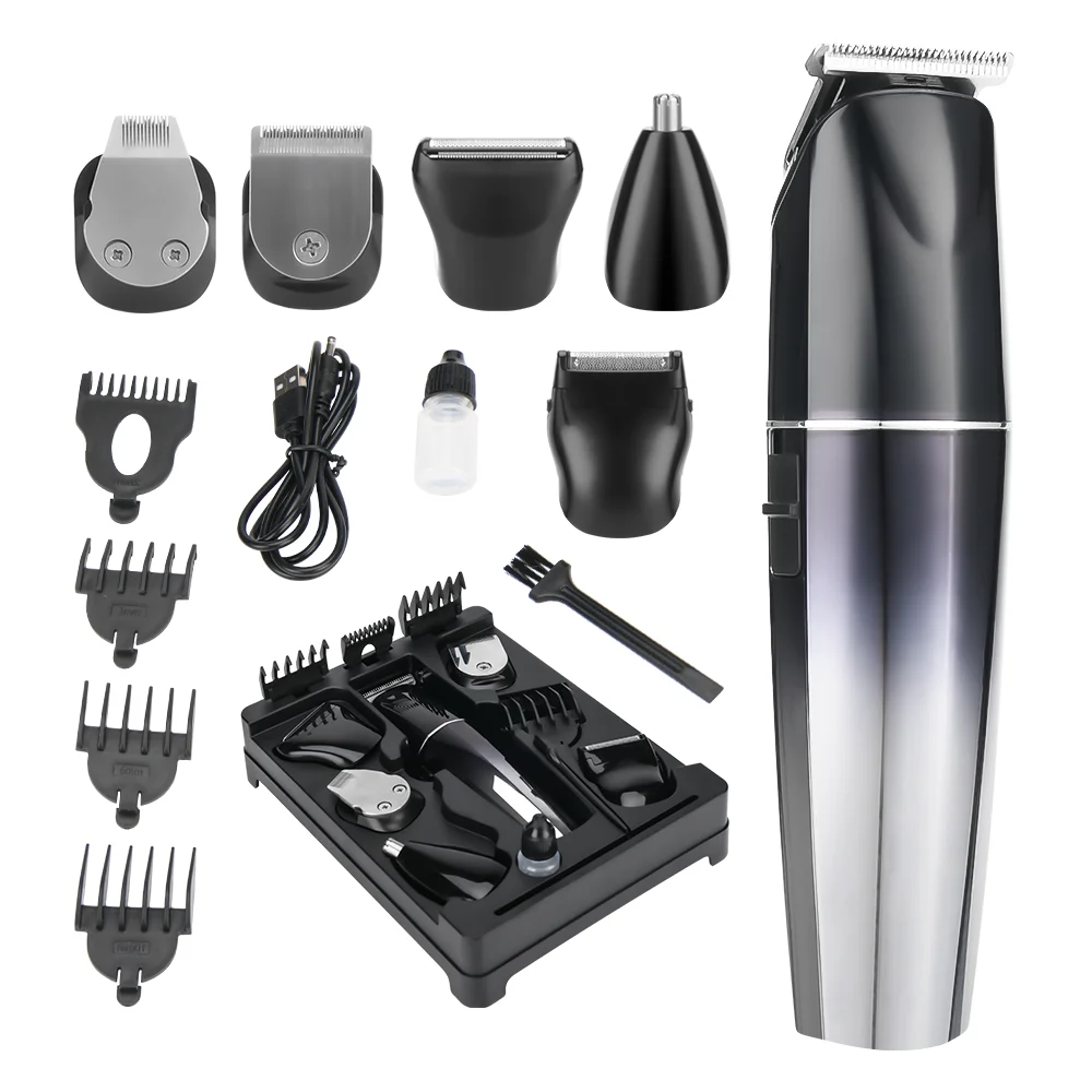 Набор для ухода за волосами беспроводной триммер волос Профессиональный 6 в 1 многофункциональный электрический набор стрижки