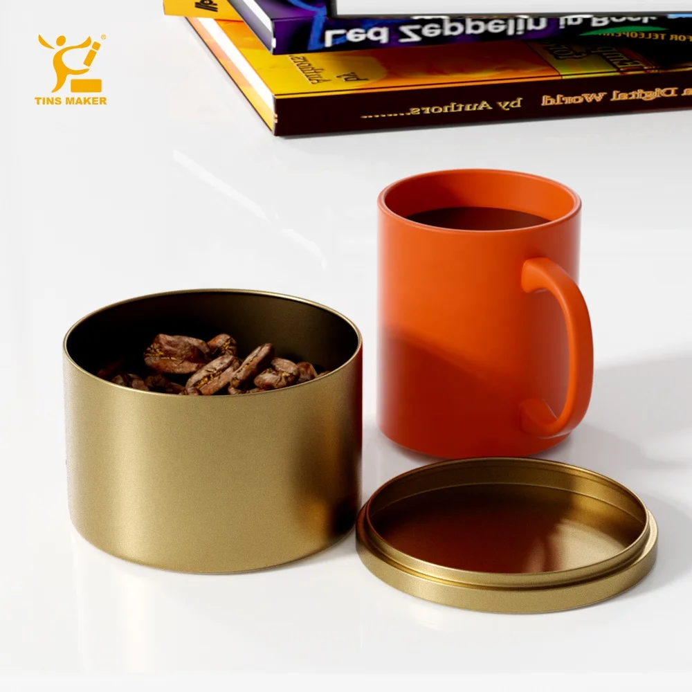 16 Oz 8oz Black Matt Metal Tin Can Hold Candle Container Wholesale