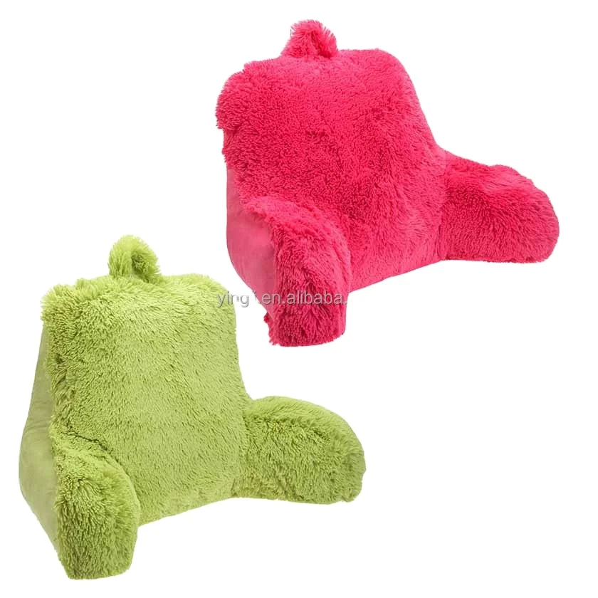 fleece back support pillow