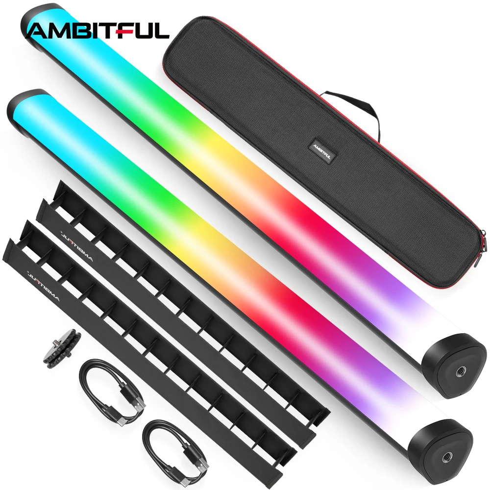 AMBITFUL A2 PRO RGB Tube Light - Full Color LED Video Stick AMBITFUL A2 PRO RGB Tube Light - Full Color LED Video Stick