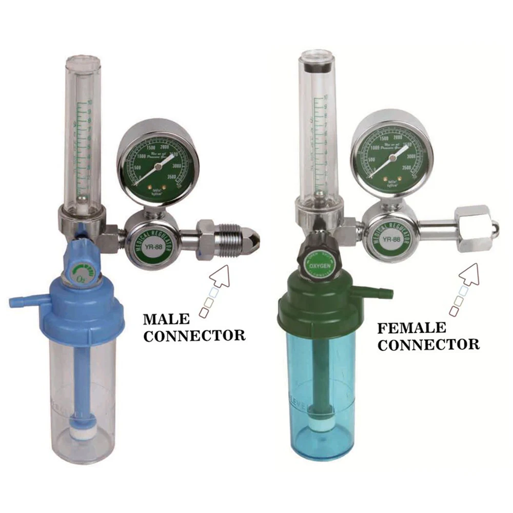 BEYIWOD Medical Oxygen Regulator Air Gas Pressure Regulator For Gas Cylinder Regulator
