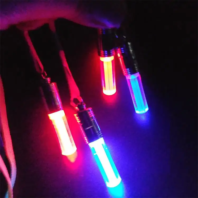 Led Light Up Crystal Pendant Necklace Glow Crystal Jewelry Necklace For Sale Buy Led Pendant