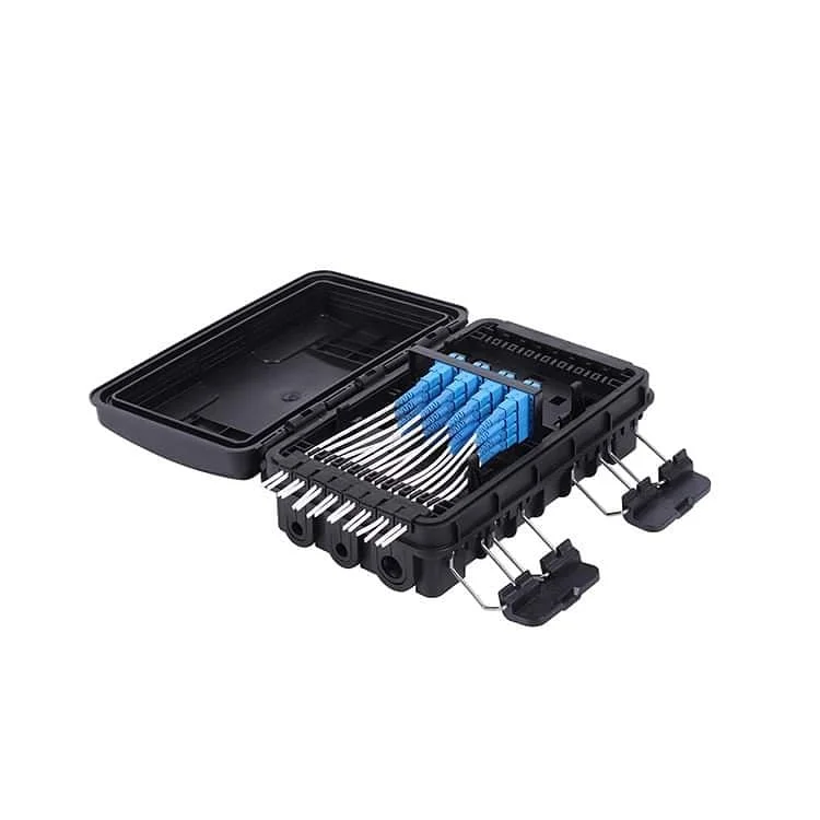 Customized Outdoor  FTTH 16 ports Optical Terminal Box FTTH PLC Splitter Fiber Distribution Box 1x16Nap 1x8Caja