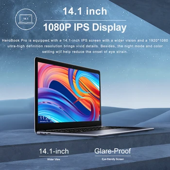 CHUWI Herobook Pro - 14.1 Inch Laptop with Intel N4000