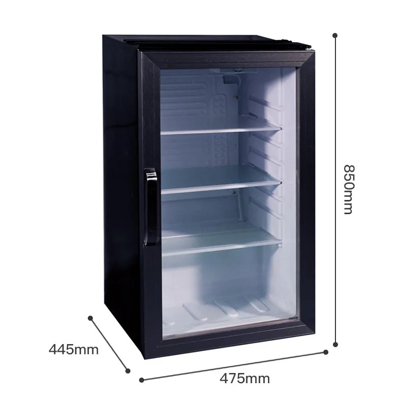 LC-92 Factory Made Small Fridge Display Freezer Refrigerator