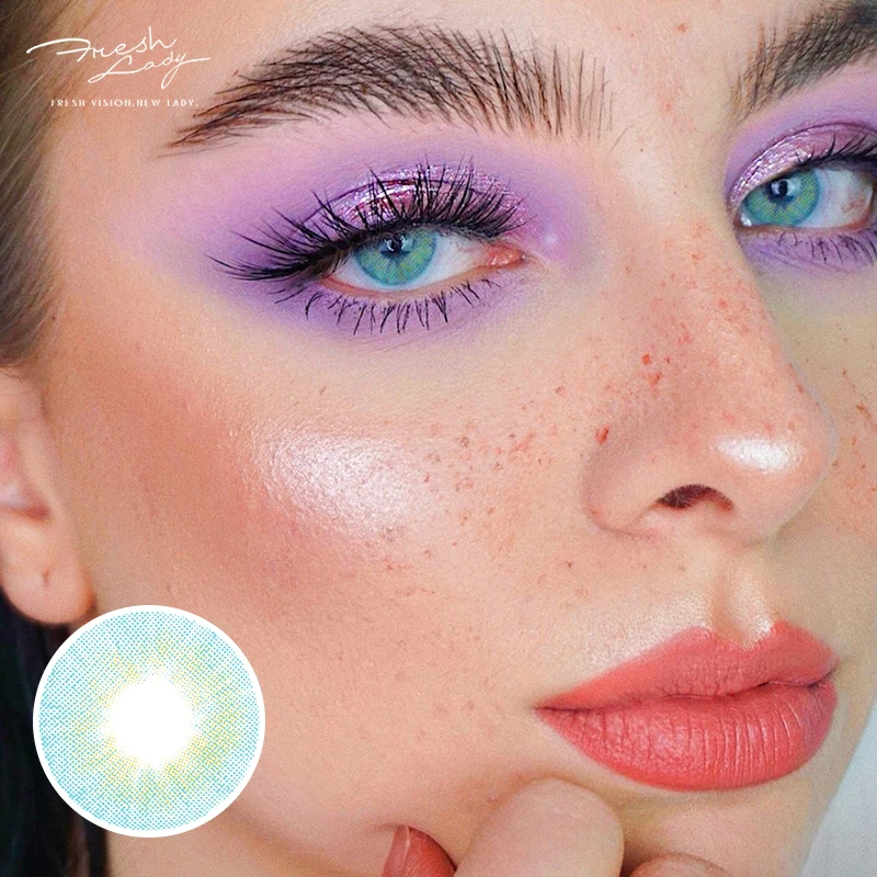 HOT ocean style wholesale colored contacts natural look China yearly batis eye contact lenses color contact lens