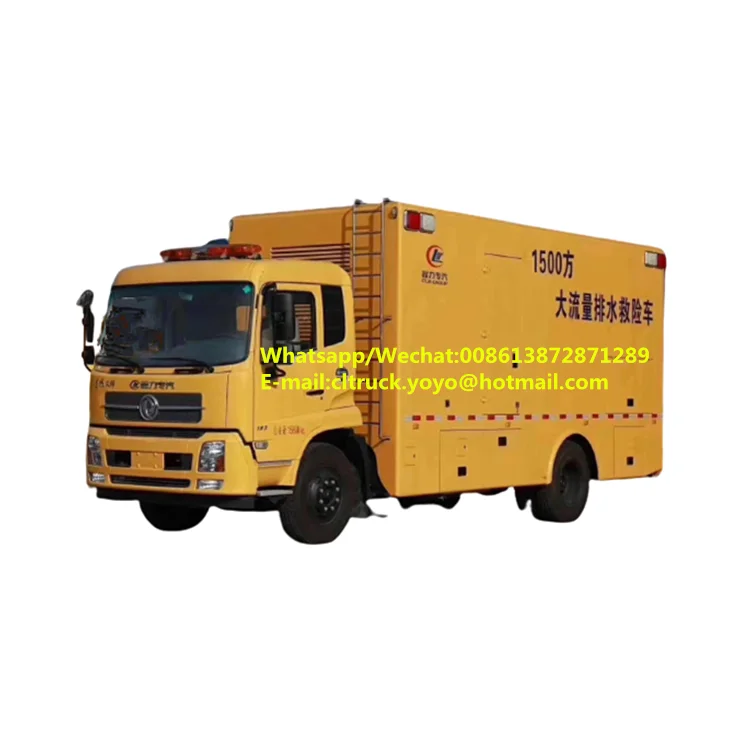 Multi-function electric supply emergency truck power supply vehicle