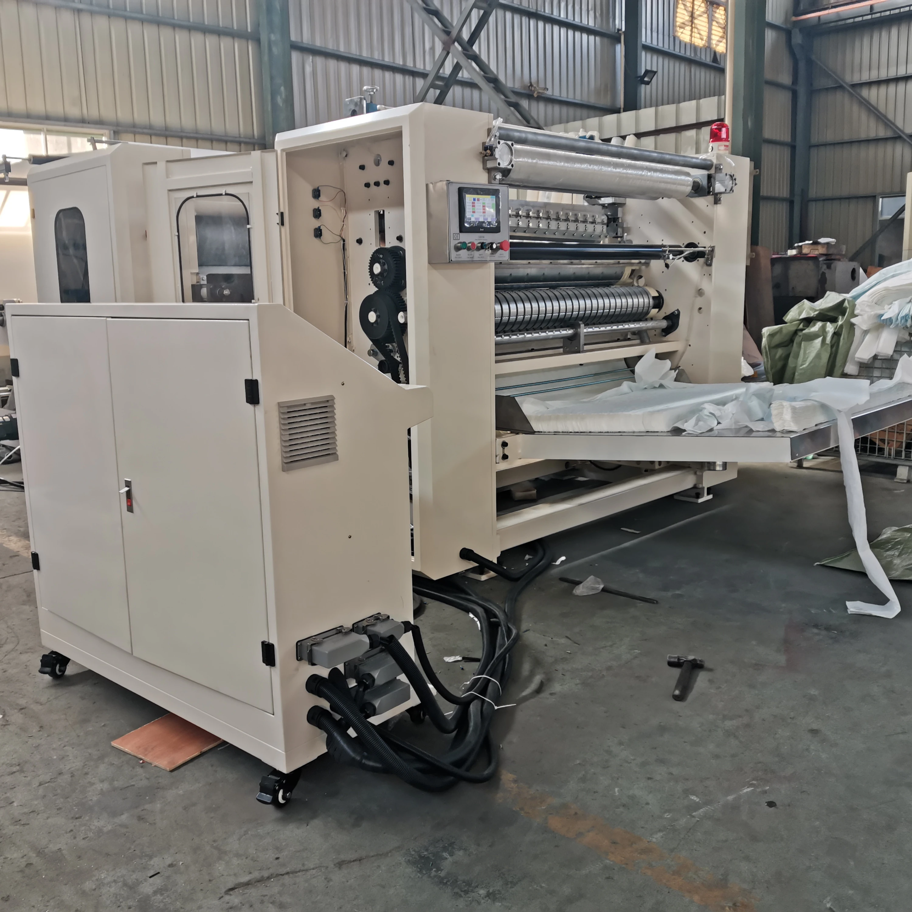 Full Automatic High Speed Z Folding Hand Towel Making Machines Paper Towel Machine