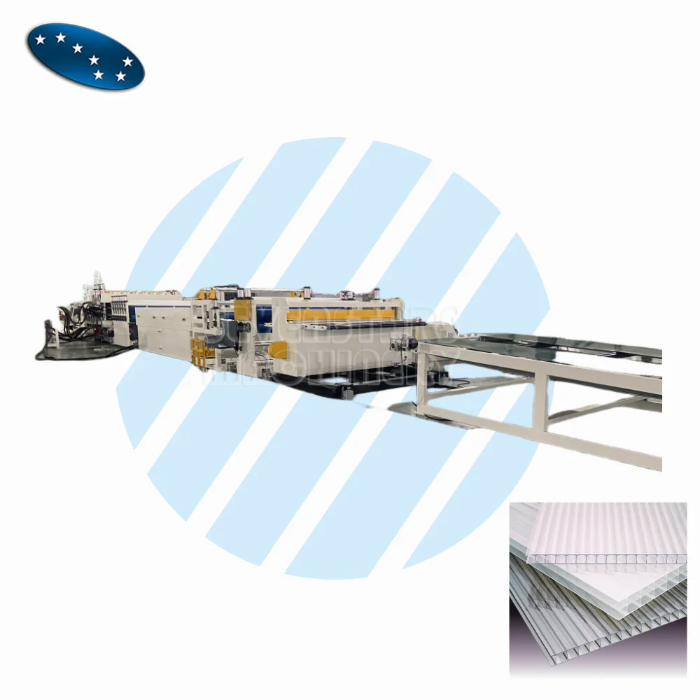 Sevenstars Plastic PC Polycarbonate Hollow Sheet Panel Board Machine Extrusion Production Line Green House Lighting