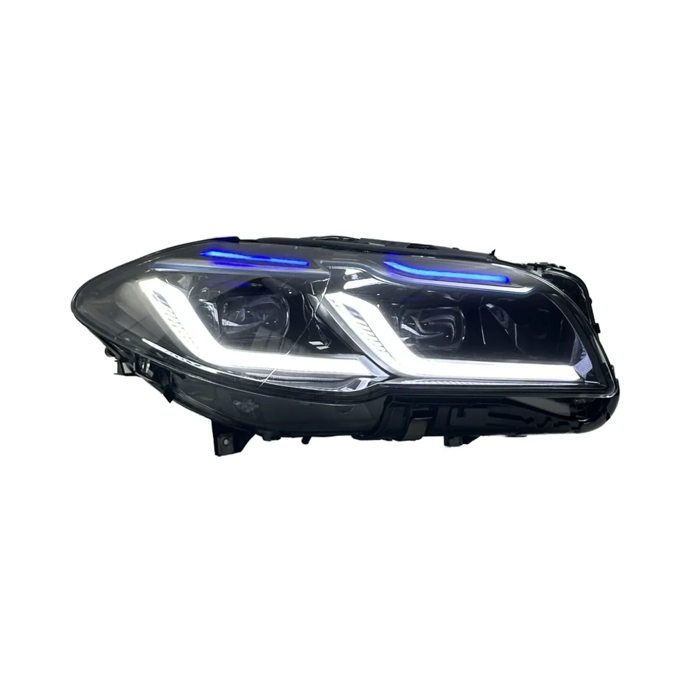SJC デュアルカラーDRL BMW 5シリーズ F10 F18 520i 525i LEDヘッド 
