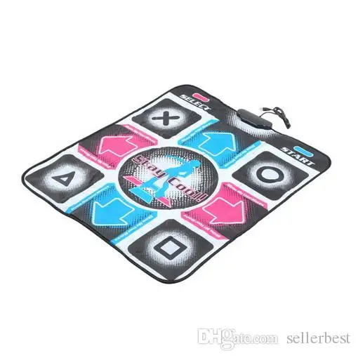 With English Song HD Non-Slip Dancing Step Dance Mat Pad Pads Dancer Blanket Fitness Equipment Revolution Foot Print Mat