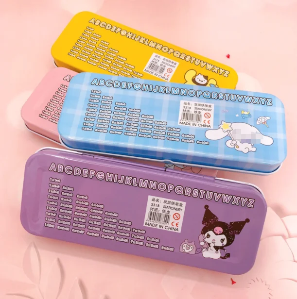 Botu Kawaii Sanrioed My Melody Kuromi Cute Cartoon Pencil Case Large ...