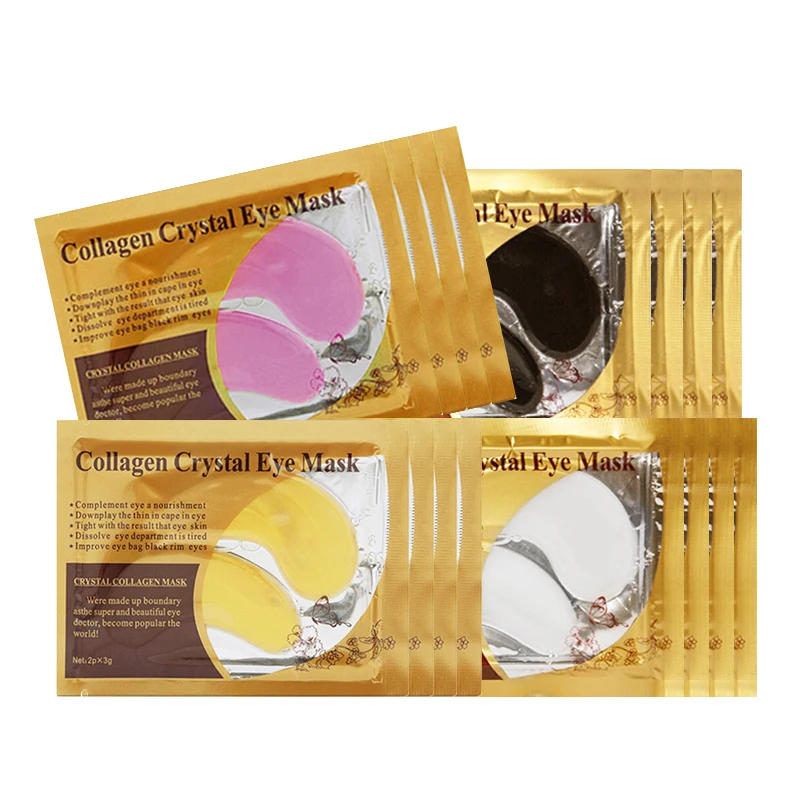 Collagen Eye Mask Pink Moisturizing Moisturizing Dark Circle Eye Bag collagen mask eye Manufacturers support OEM