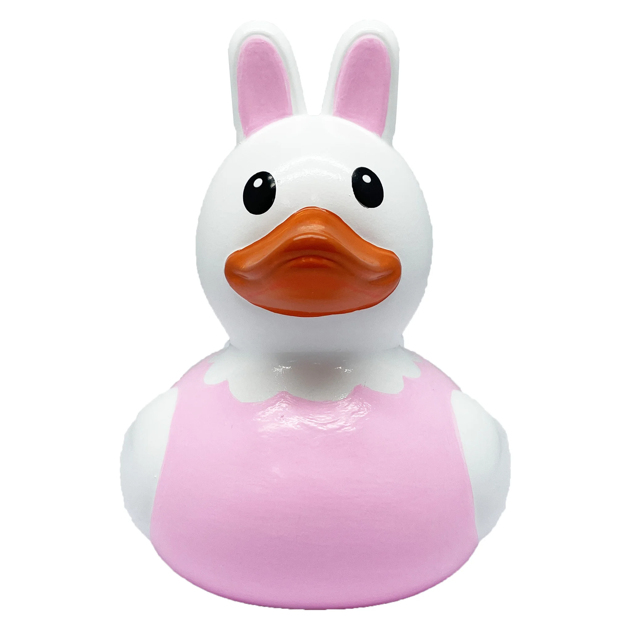 Customized 3 Inches Yellow PVC Vinyl Rubber Duck Bath Toy Unique Animal Bath Toy for Baby Squeeze Feature for Playing