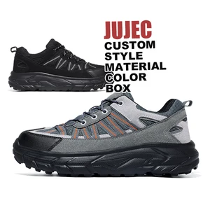 Men's High-Style Comfortable Joggers Shoes Customizable Formal Running Sneakers Breathable Mesh Lining Flexible Lace-Up Closure