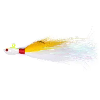 Fishing Gear Luya Deer Hair Lead Hook Live Bait 7g-85g Anti-Hanging Bottom Simulation Bait Stainless Steel – Hooks – view 2