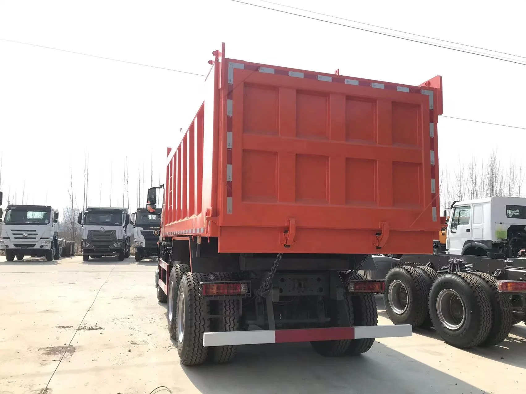 sinotruk howo TX 6x4 new dump truck price