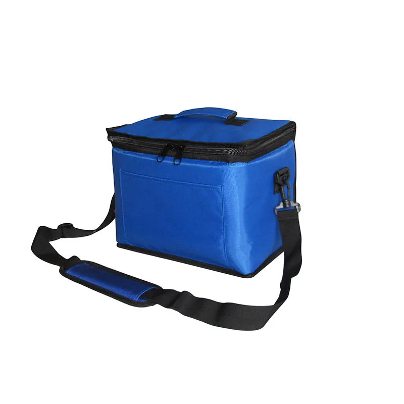 Wholesale Customized logo Printed Reusable Eco-friendly Oxford Lunch Bag Folding Tote Insulated Cooler Bag