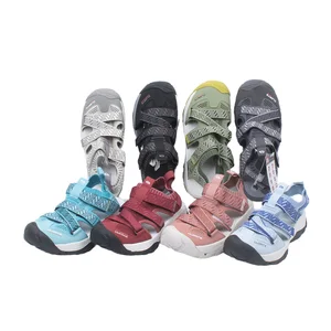 Foreign Trade Toe-Toe Slip-On Sandals Women New Summer Models Water-Resistant Sporty Clogs Outdoor Hiking Mountaineering Beach