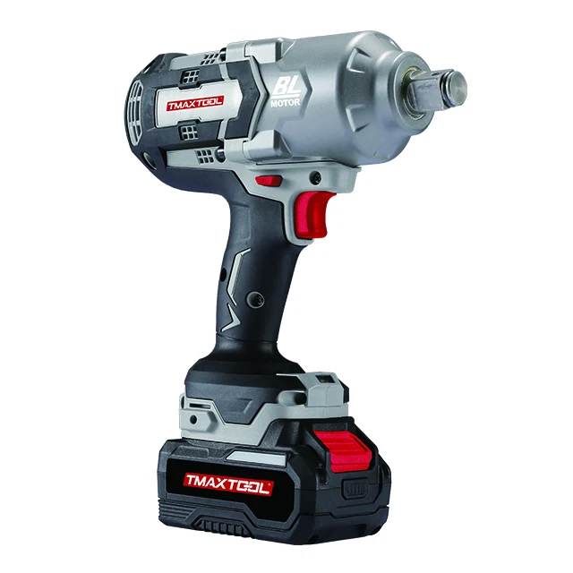 Lithium Power Tools 3 Speed Adjustable 21V 3/4 Inch 1200N.m Brushless Cordless Electric Torque Heavy Duty Impact Wrench