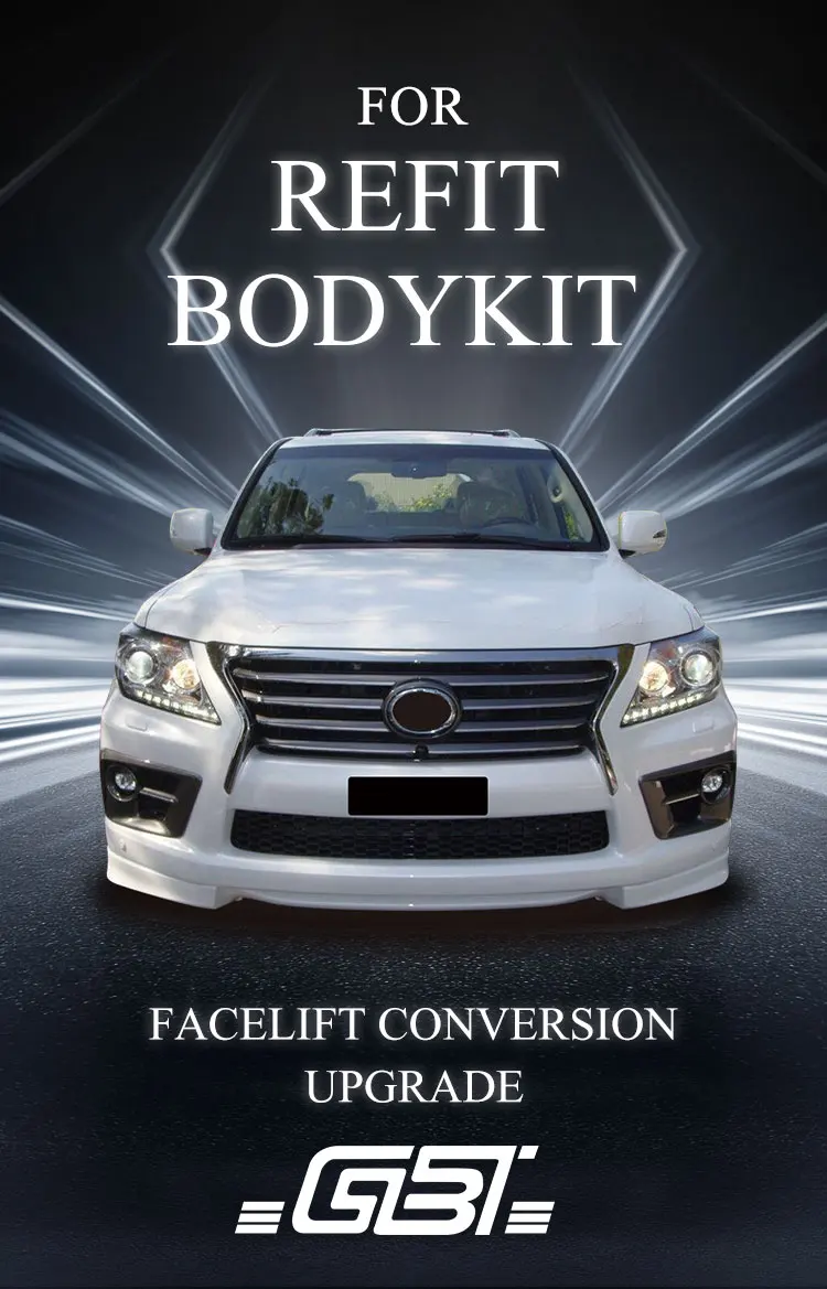 Gbt Body Kit Include Front Rear Bumper Grille Fender 20082015 For