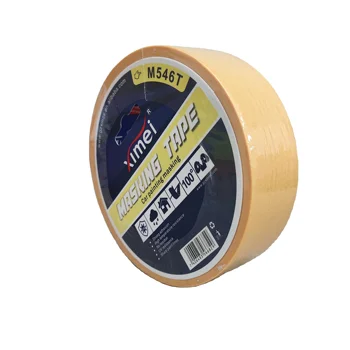 Strong adhesion masking tape for automotive painting no tesidue UV resistance