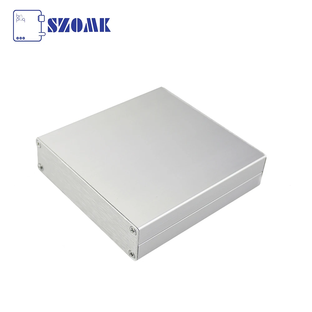 Custom Industries Extruded Aluminum Enclosures DIY Split Type Small  Enclosure  Aluminum Extrusion Enclosure square